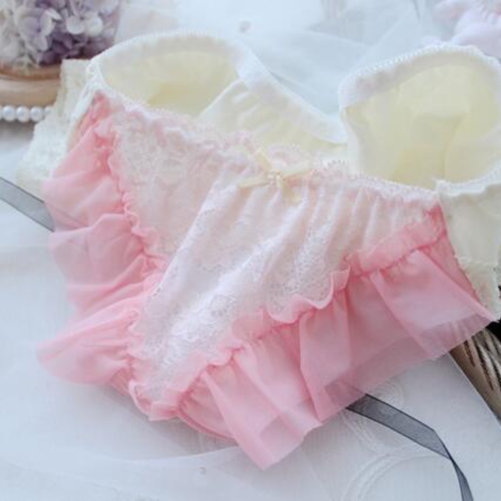 Light PINK Sweet Lolita Panties. Japanese style Panties. **** Lolita 16